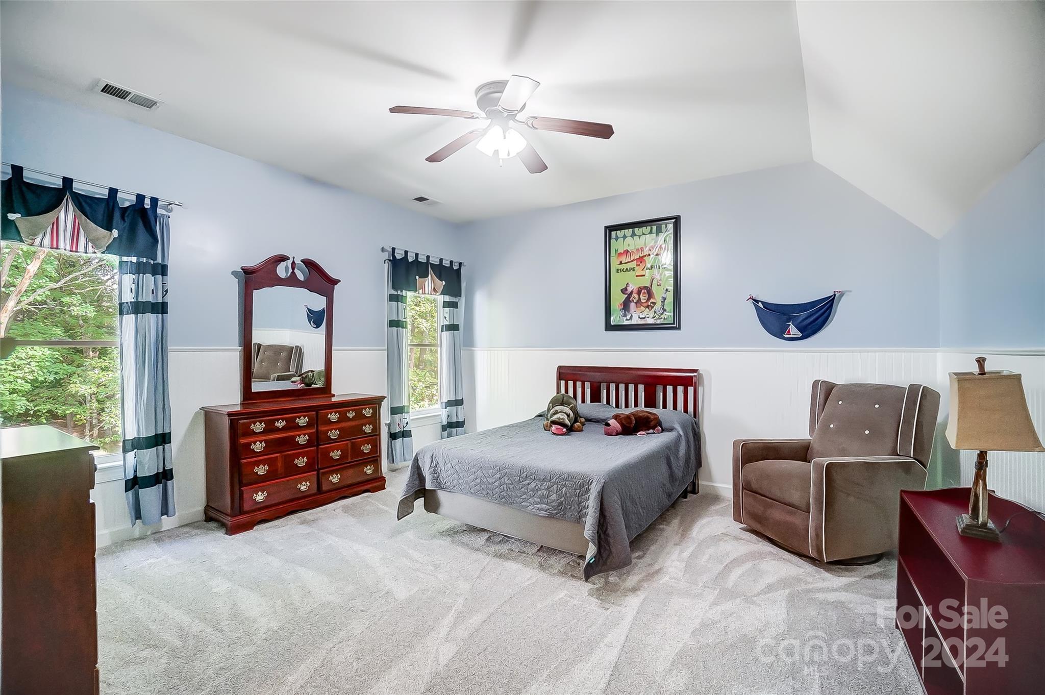 15110 MacBeth Court Huntersville, NC 28078 - Photo 19 of 36 a bedroom with a bed couch and dresser