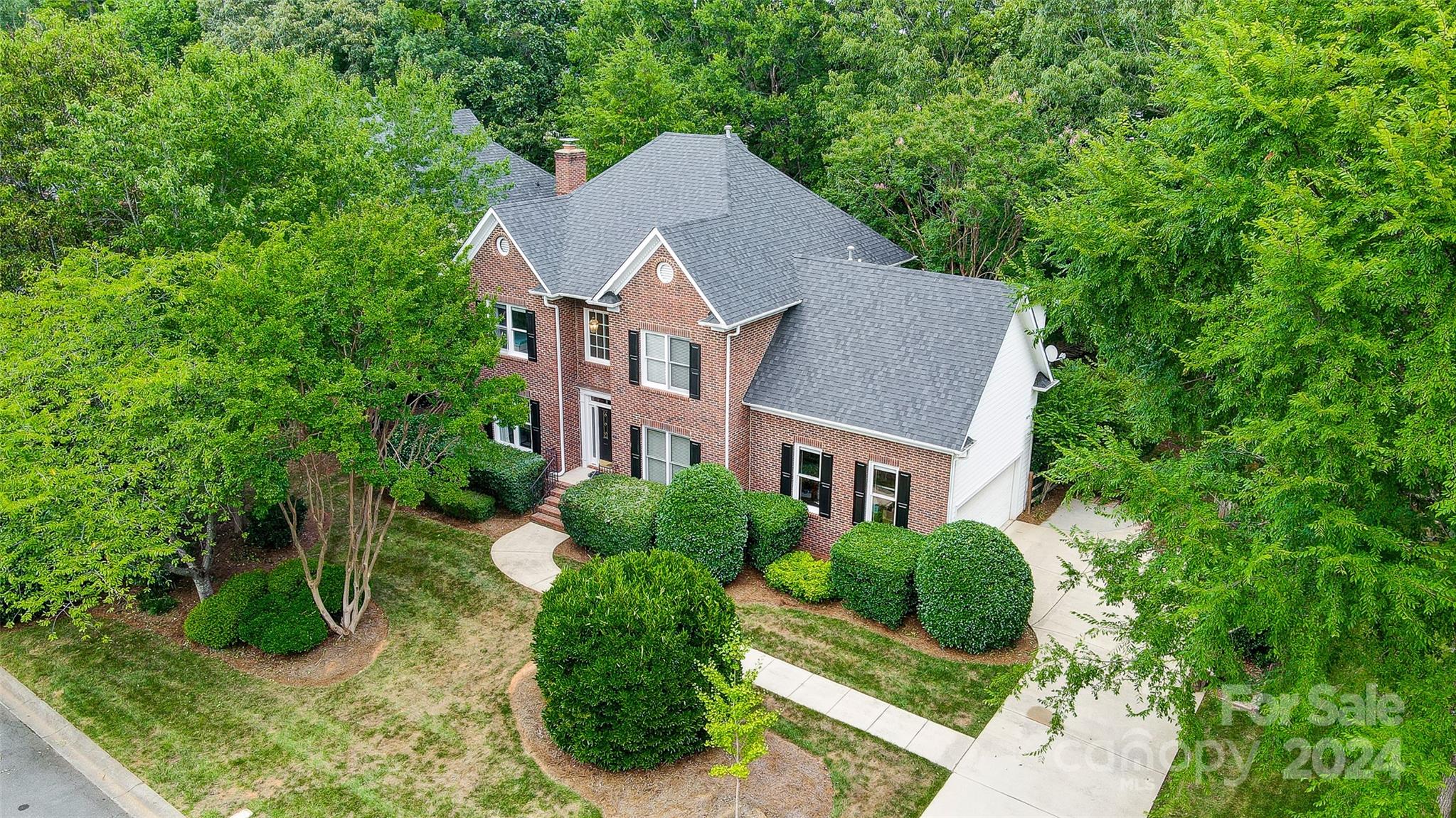15110 MacBeth Court Huntersville, NC 28078 - Photo 28 of 36 an aerial view of a house