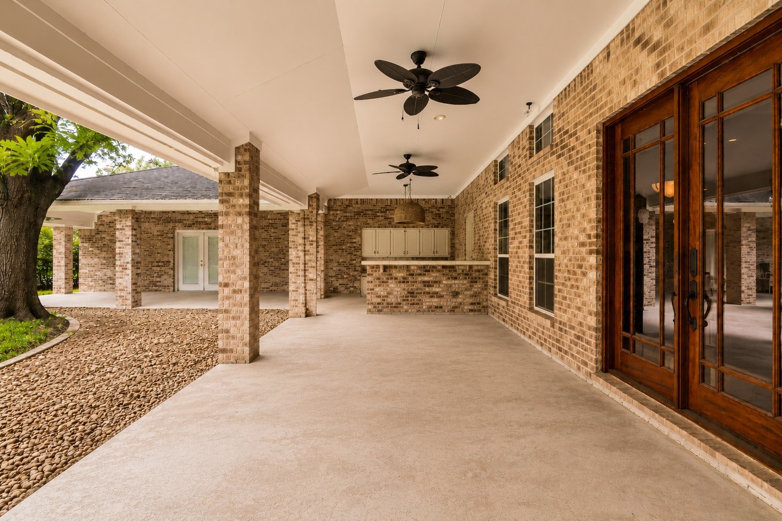 3519 Singleton Road Baytown, TX 77521 - Photo 36 of 42 AI Generated- covered patio