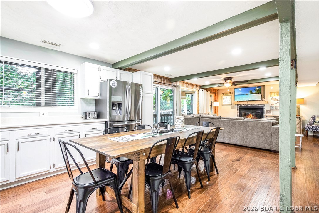 258 Northview Road Sunrise Beach, MO 65079 - Photo 24 of 35 Large Kitchen space with a table for 10!!!