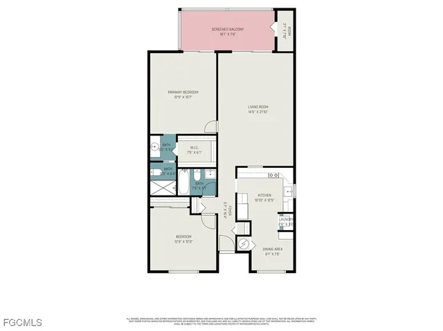 $268,000 | 4321 Country Club Boulevard, Unit 207, Cape Coral, FL 33904