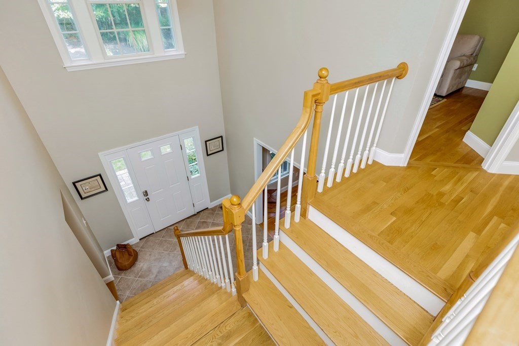 359 Service Road East Sandwich, MA 02537 - Photo 29 of 36 a view of a staircase with wooden floor and a rug