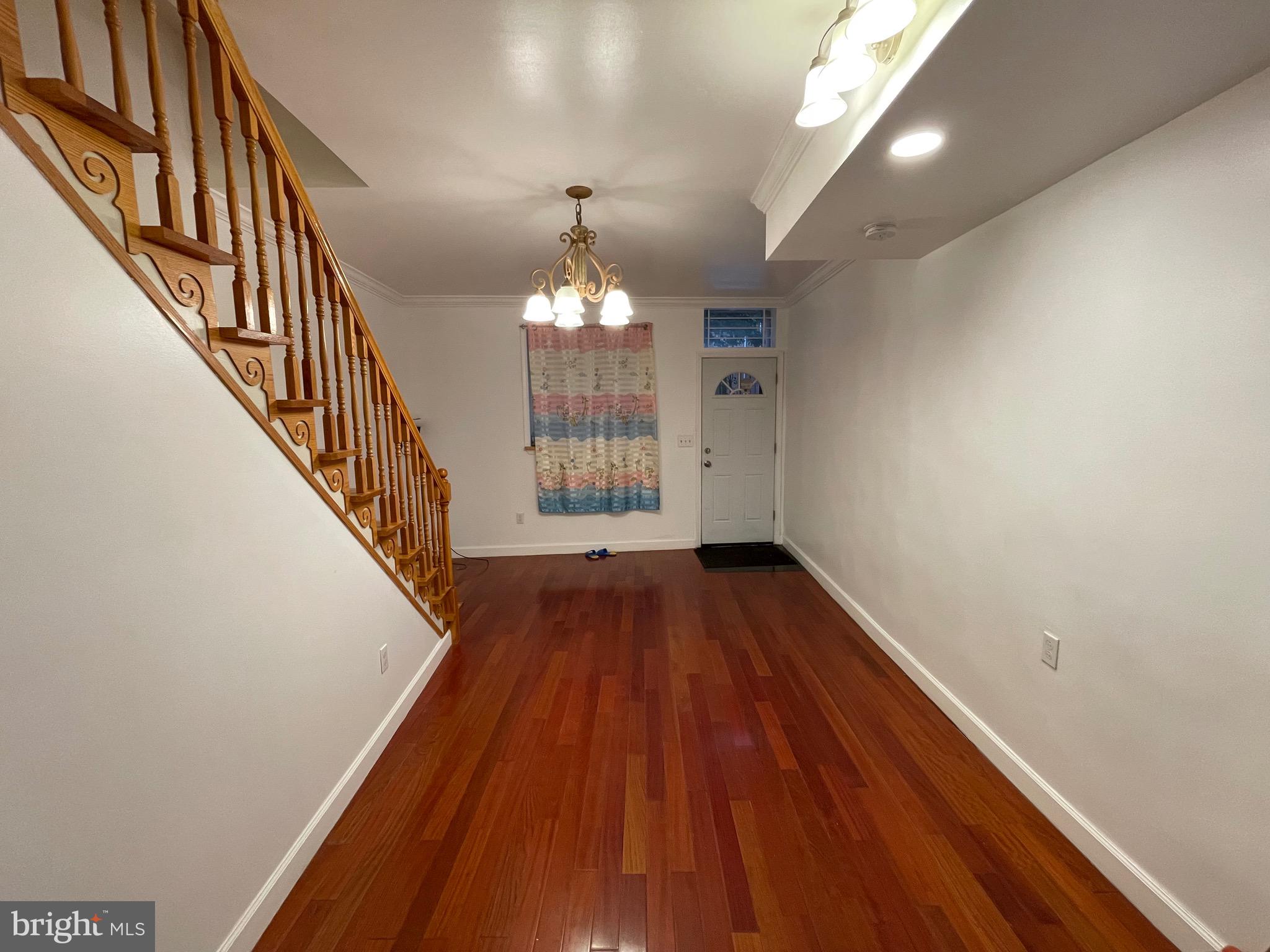 813 Federal Street Philadelphia, PA 19147 - Photo 6 of 28 a view of entryway with wooden floor