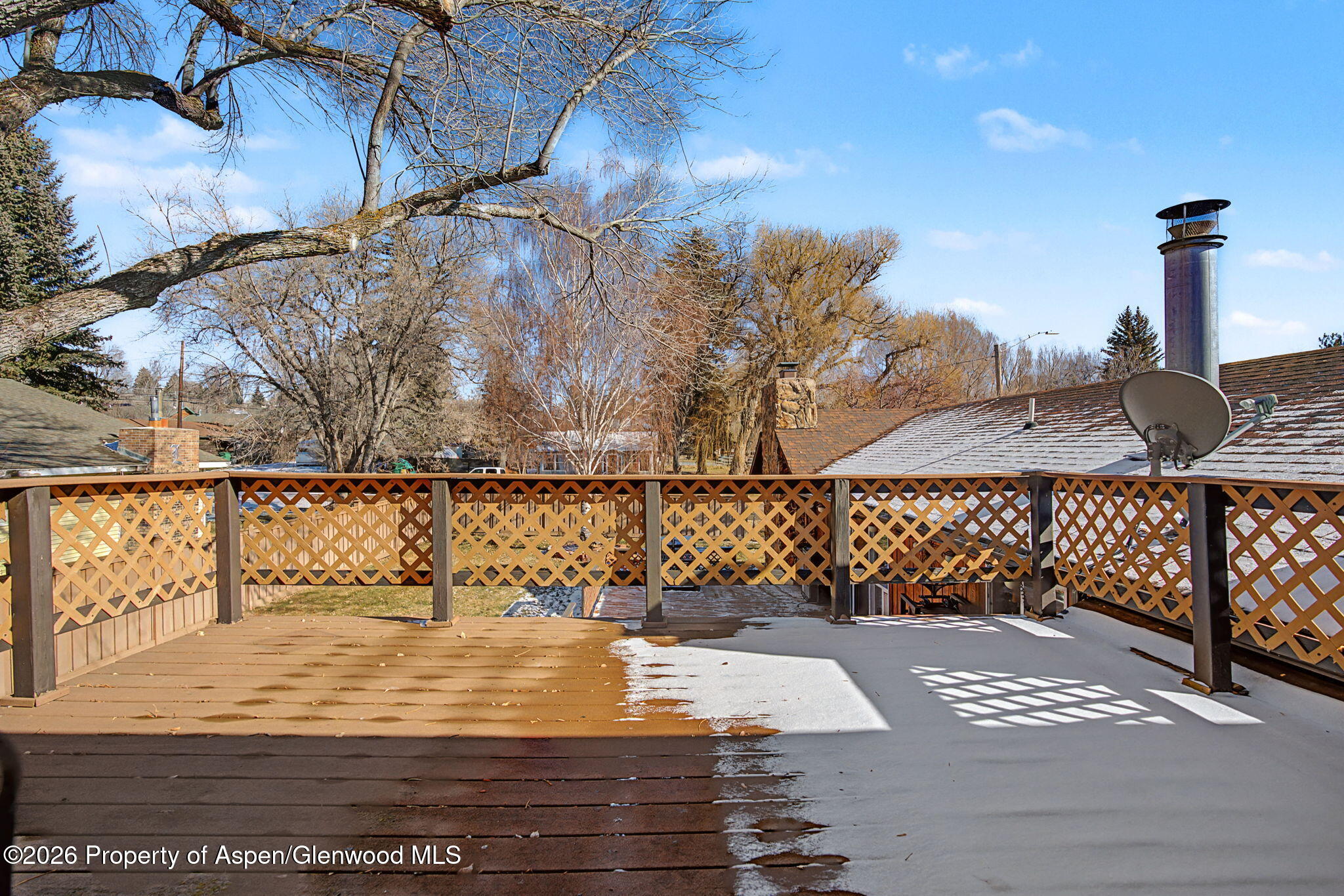 825 Cleveland Street Meeker, CO 81641 - Photo 26 of 41 a view of a terrace with sky view