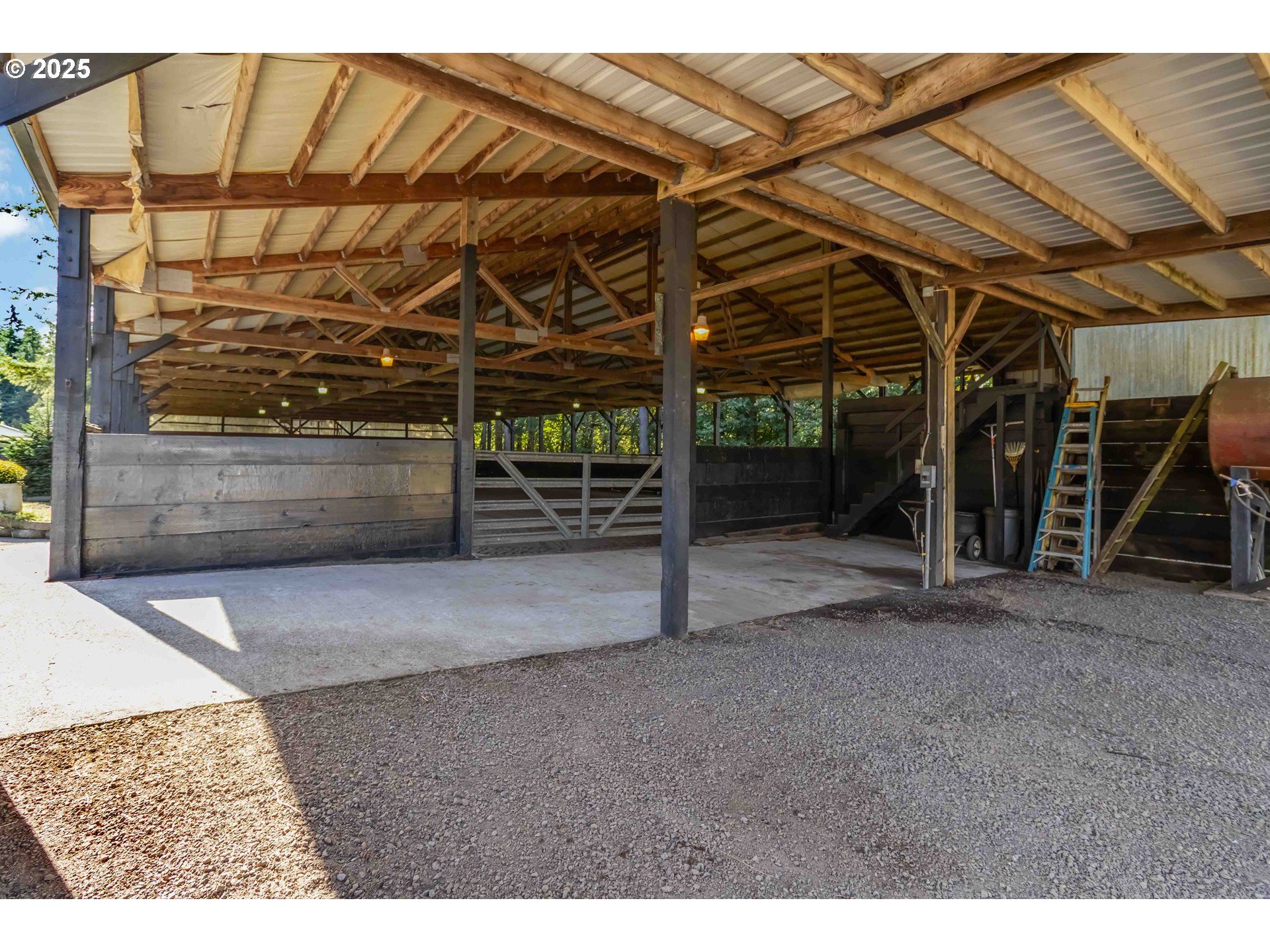 720 Abernathy Creek Road Longview, WA 98632 - Photo 33 of 44 a view of an empty room with wooden floor
