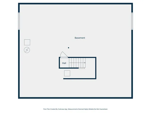 a black and white photo of a floor plan