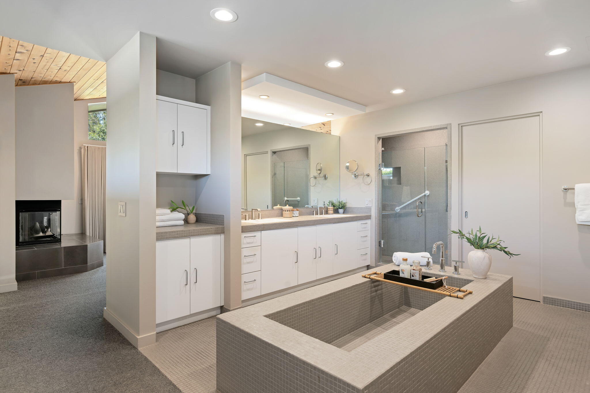 175 Hermosillo Road Montecito, CA 93108 - Photo 4 of 19 a room with sink and cabinets