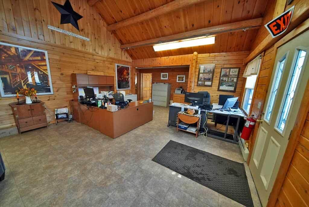 205 Oakfield Smyrna Road Oakfield, ME 04763 - Photo 26 of 88 log-maine-office-building