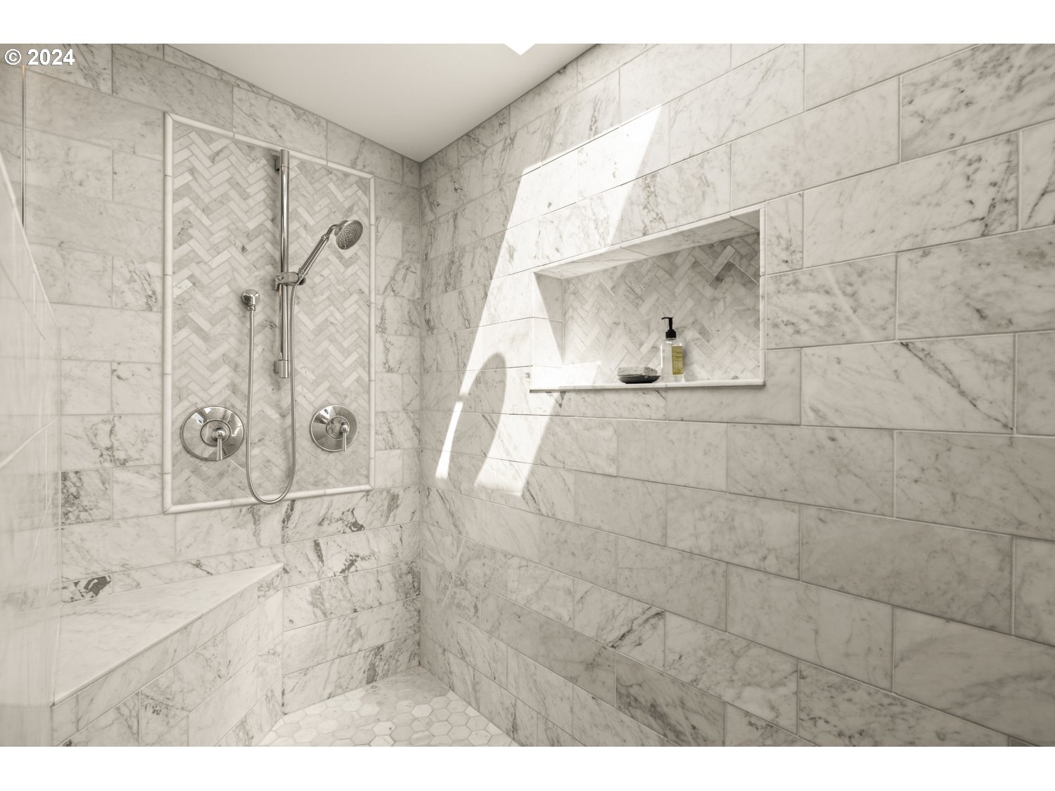 3029 Southwest Sunset Boulevard Portland, OR 97239 - Photo 18 of 48 a bathroom with a shower