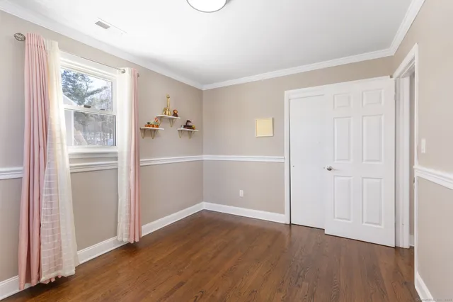 wooden floor in an empty room