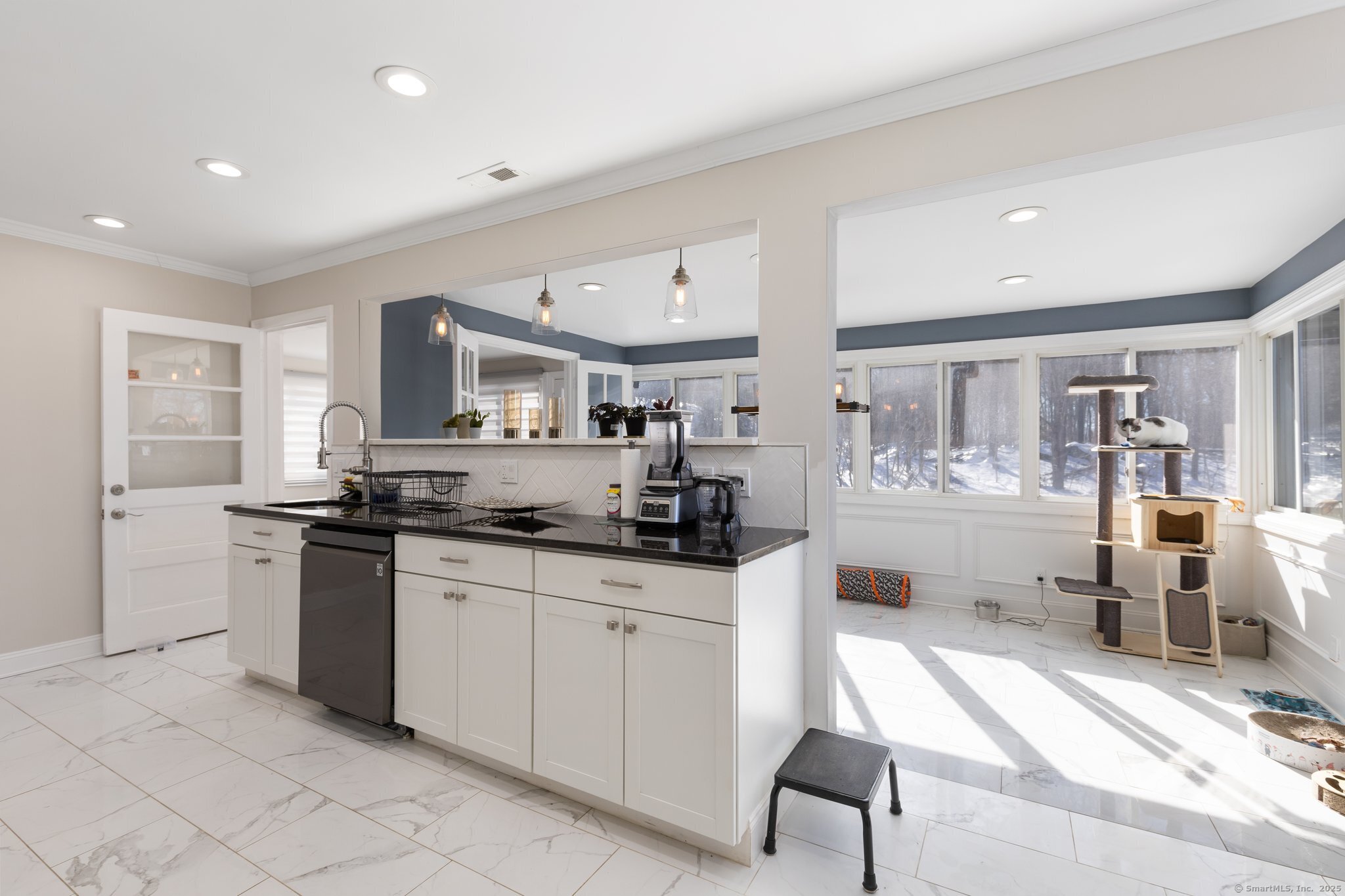 95 Training Hill Road Middletown, CT 06457 - Photo 21 of 33 a kitchen with stainless steel appliances granite countertop a sink and cabinets