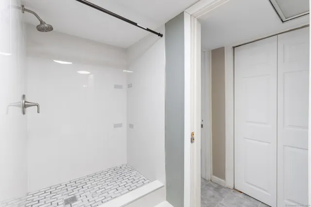 a view of closet area