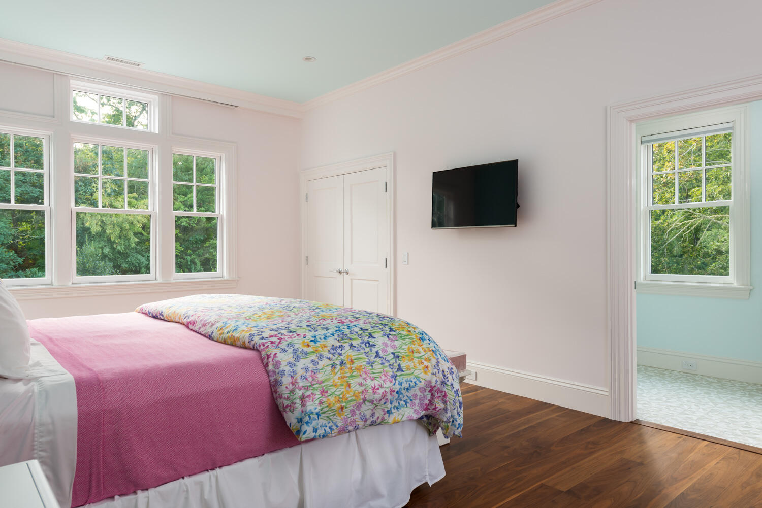 159 Main Street Osterville, MA 02655 - Photo 45 of 56 a bedroom with a bed and a flat screen tv