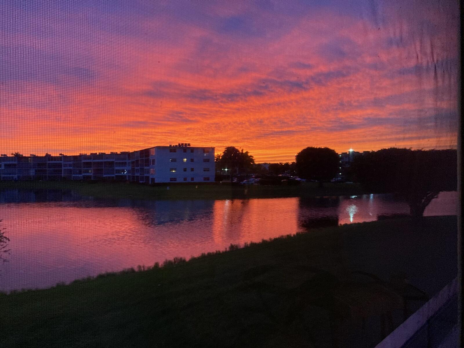 2059 Guildford East Boca Raton, FL 33434 - Photo 18 of 38 Beautiful Sunset from balcony