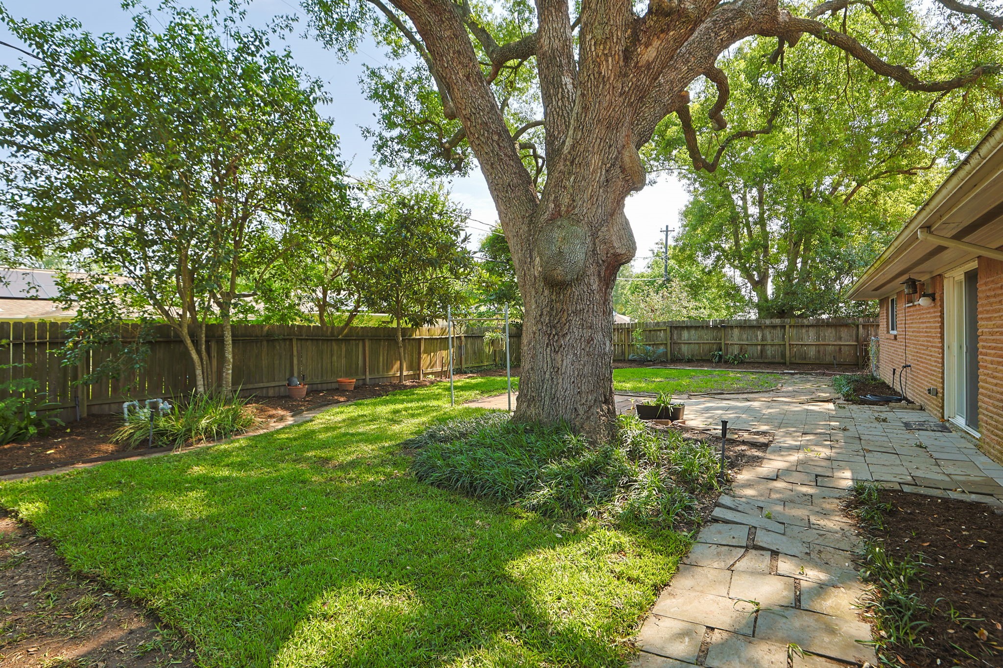 5410 Indigo Street Houston, TX 77096 - Photo 26 of 30 So much shade in the backyard great for entertaining.