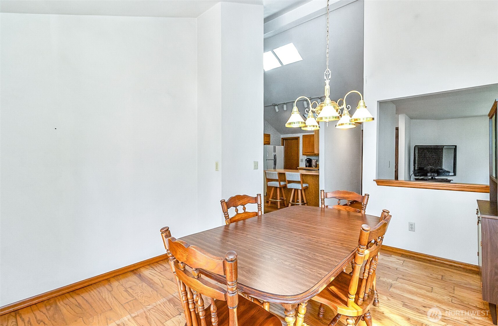 1324 Boise Street Fircrest, WA 98466 - Photo 24 of 39 a dining room with furniture and wooden floor