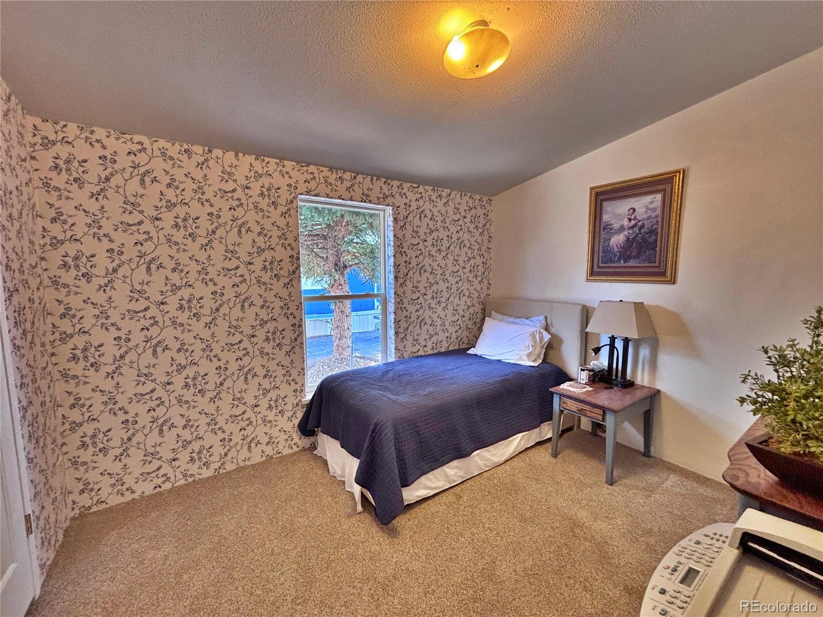 712 Meadowlark Drive Lafayette, CO 80026 - Photo 37 of 40 a bedroom with a bed and a potted plant