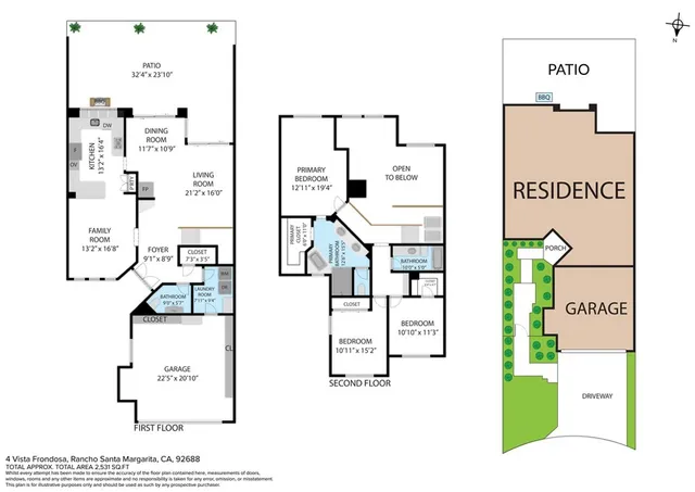 $1,292,000 | 4 Vista Frondosa, Rancho Santa Margarita, CA 92688