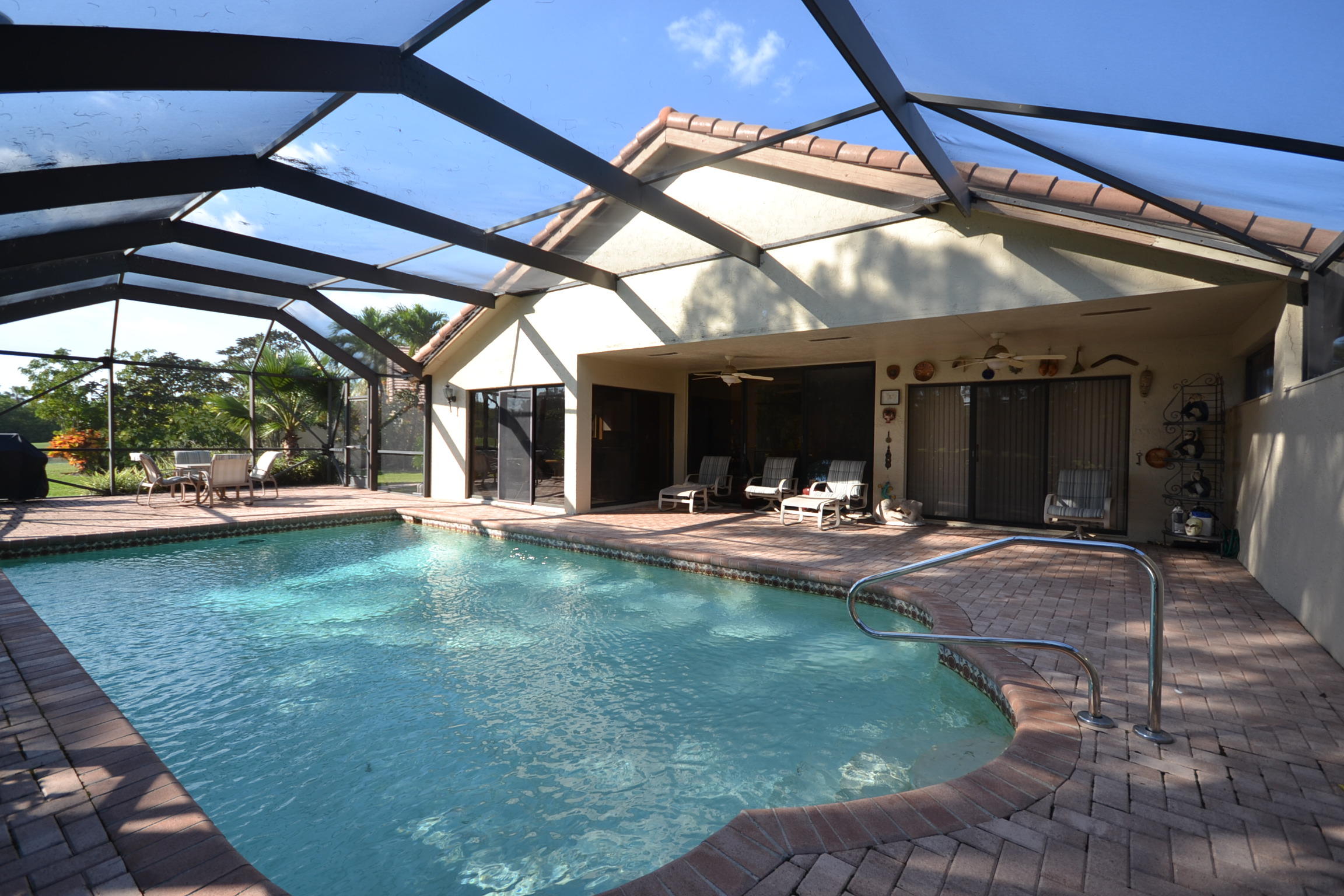 21458 Bridgeview Drive Boca Raton, FL 33428 - Photo 22 of 41 Back of Home & Pool