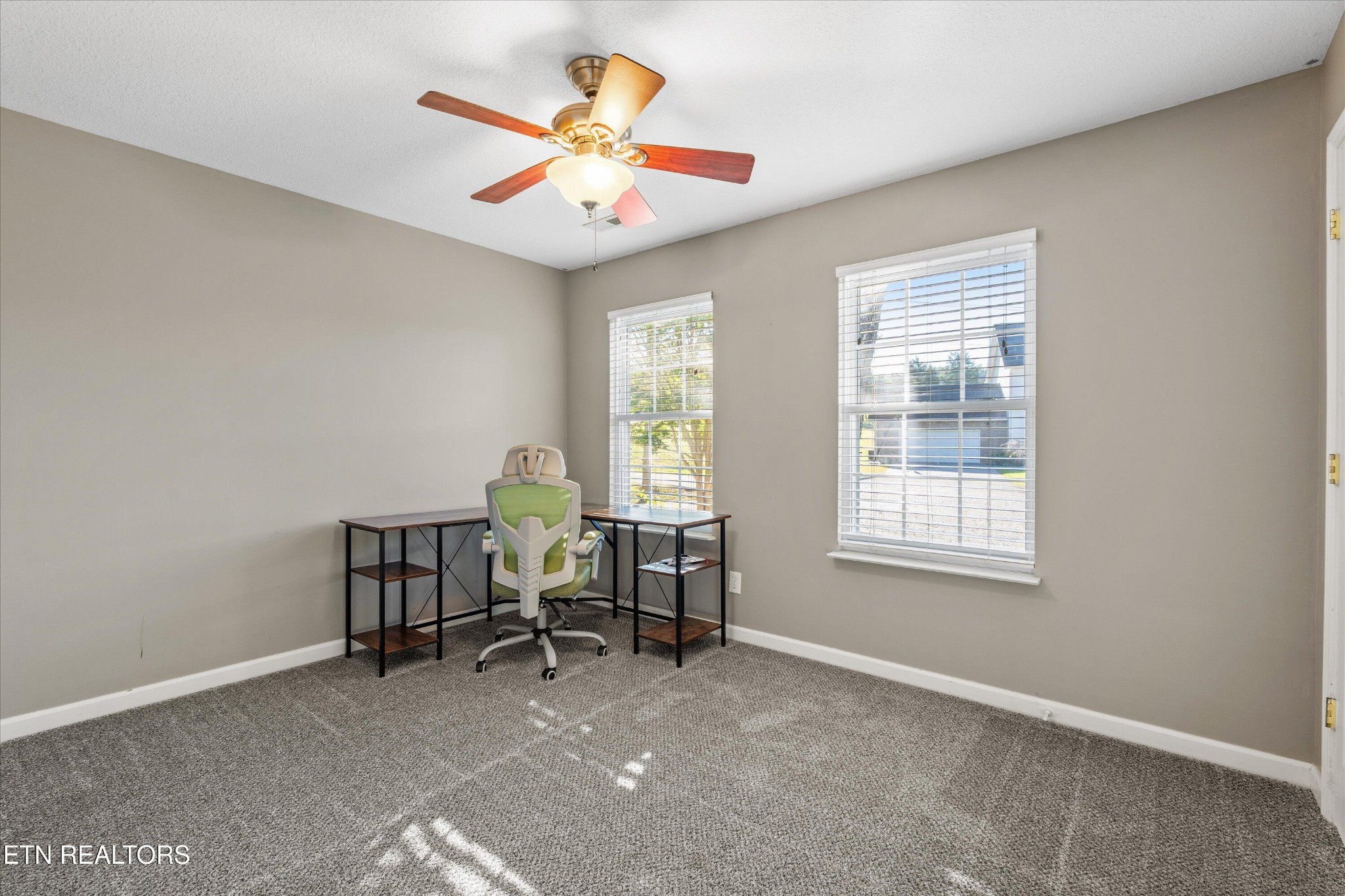 151 Huntington Lane Heiskell, TN 37754 - Photo 22 of 40 a view of a workspace with furniture and a window