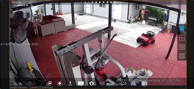 a backyard of a house