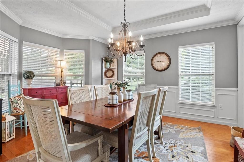 82 Diebold Road McKees Rocks, PA 15136 - Photo 11 of 30 a view of a dining room with furniture window and wooden floor