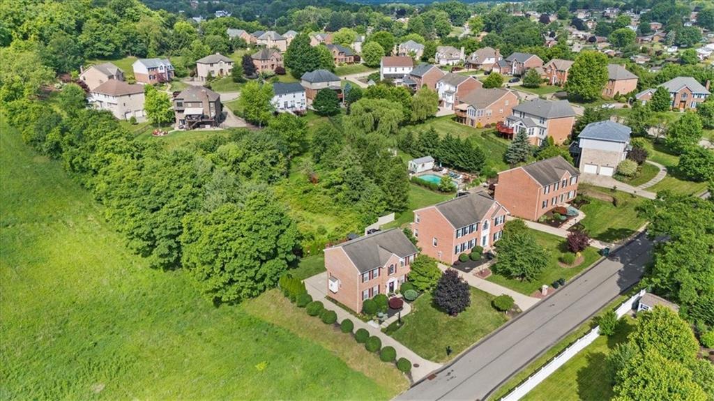 82 Diebold Road McKees Rocks, PA 15136 - Photo 29 of 30 an aerial view of residential house with outdoor space and trees all around