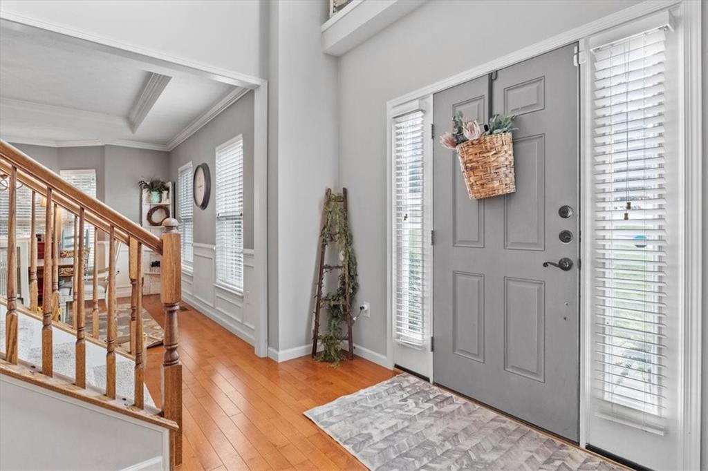 82 Diebold Road McKees Rocks, PA 15136 - Photo 3 of 30 a view of an entryway with wooden floor