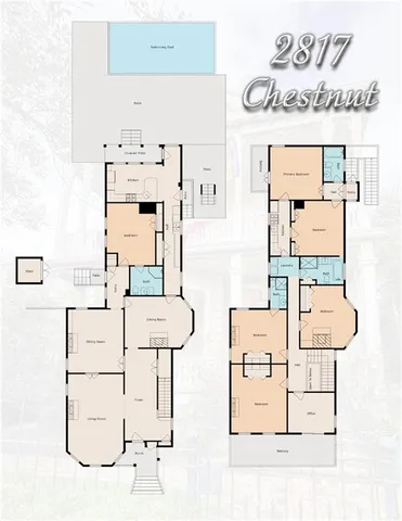 $1,895,000 | 2817 Chestnut Street, New Orleans, LA 70115