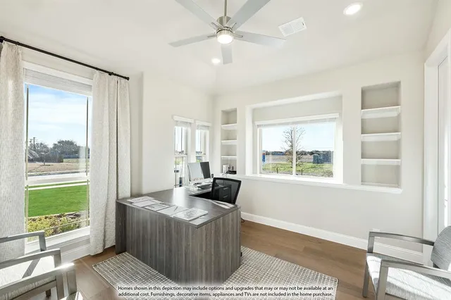 a living room with a couch and a table