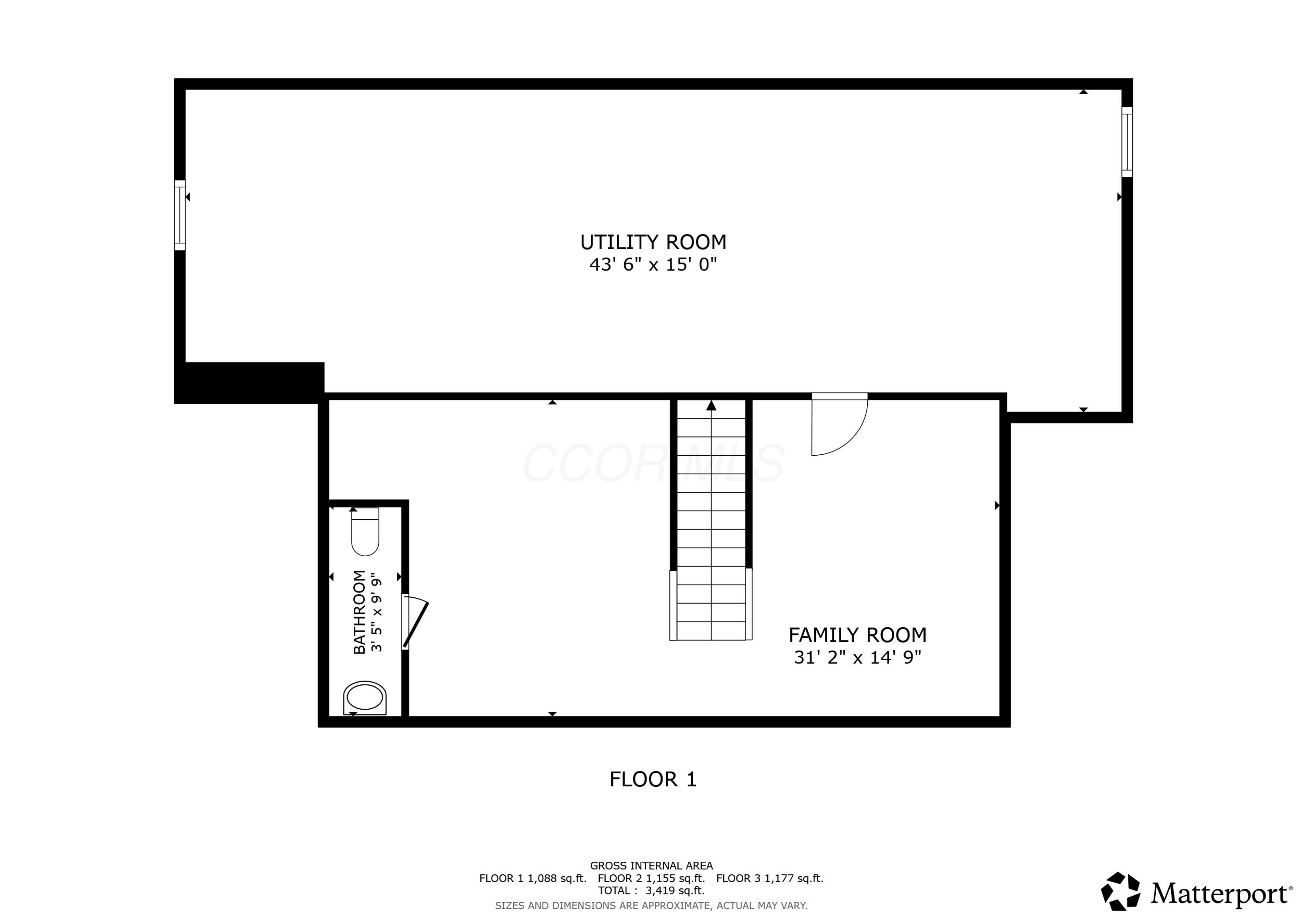 7792 Rodebaugh Road Reynoldsburg, OH 43068 - Photo 53 of 53 Floorplan Basement