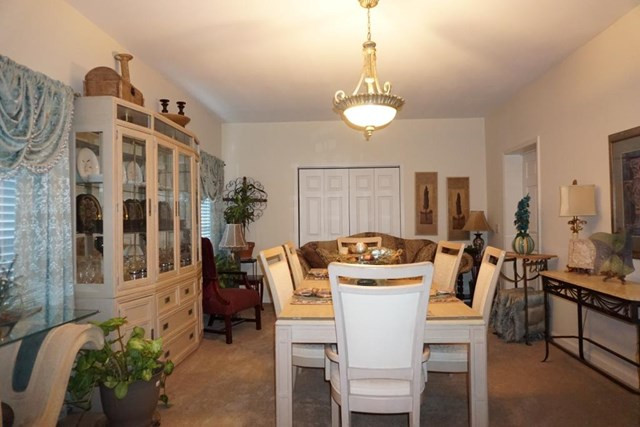 Dining Room with closet