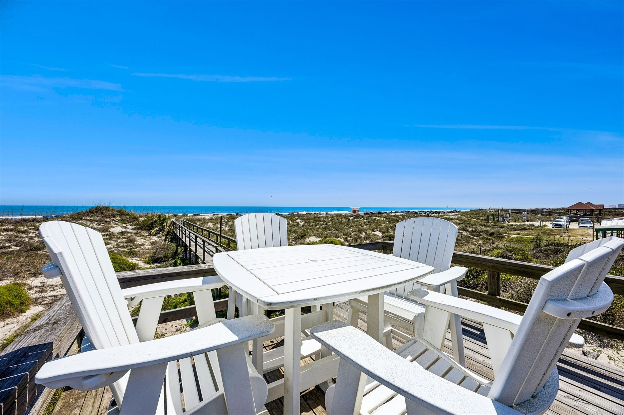1990 South Fletcher Avenue Fernandina Beach, FL 32034 - Photo 14 of 47 a view of a balcony with table and chairs