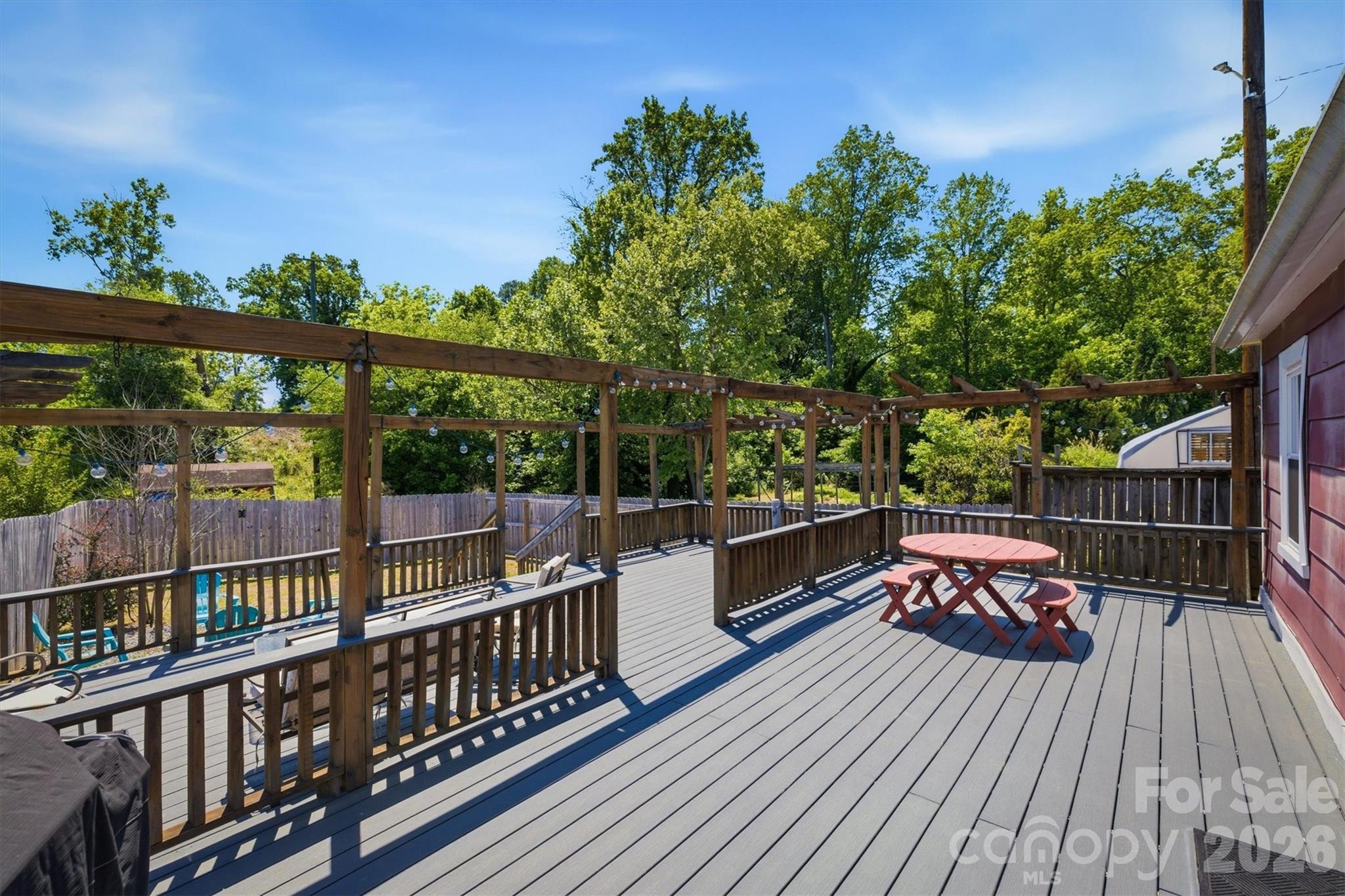905 Carbon City Road Morganton, NC 28655 - Photo 5 of 29 a view of a balcony with wooden floor