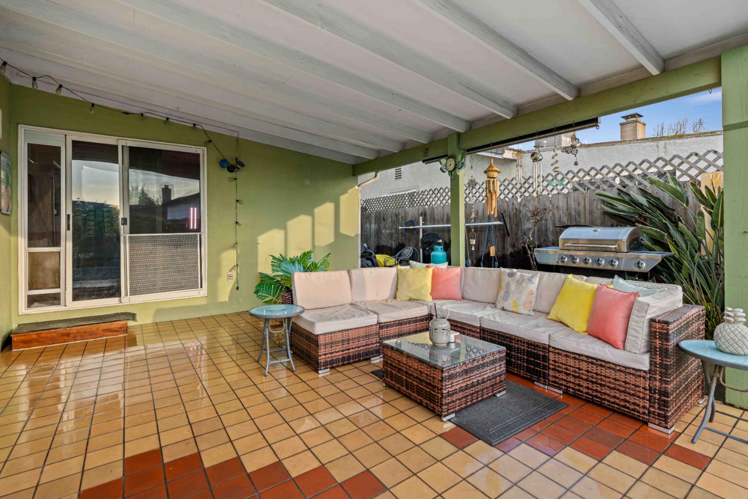 3913 Peacock Lane Modesto, CA 95356 - Photo 12 of 21 a outdoor living space with patio furniture and a rug