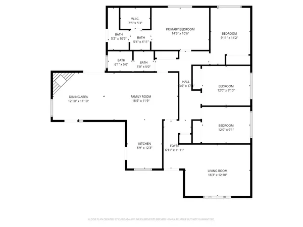 view of a picture of floor plan