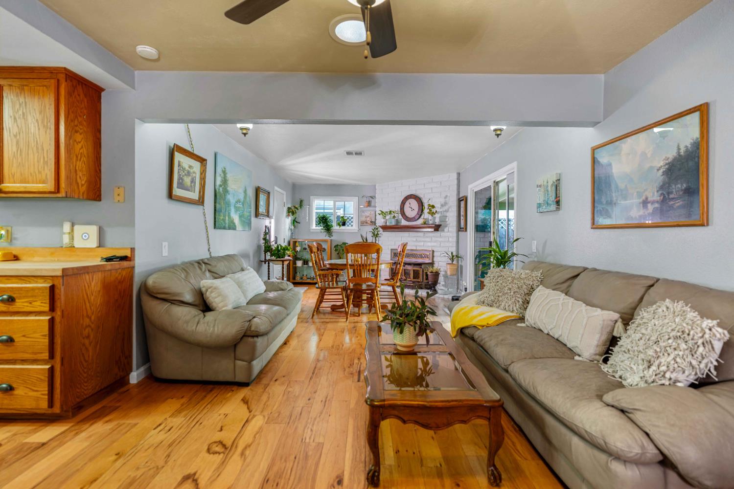 3913 Peacock Lane Modesto, CA 95356 - Photo 6 of 21 a living room with furniture and wooden floor