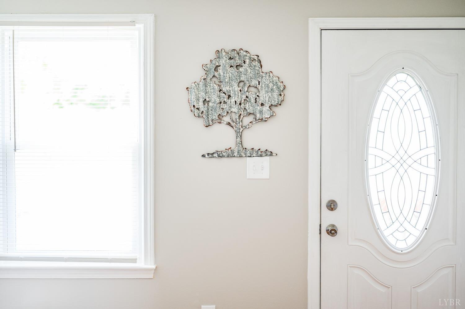 1164 English Tavern Road Rustburg, VA 24588 - Photo 5 of 46 a view of entryway with a window and a chandelier