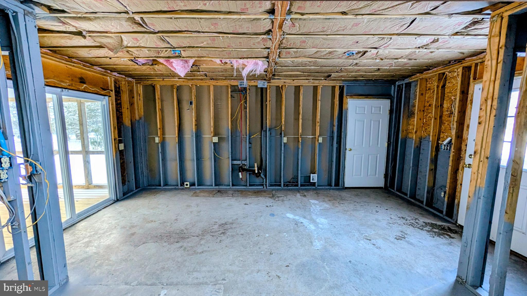 31 Rodda Road Albrightsville, PA 18210 - Photo 9 of 24 a view of a room with a wooden roof and stairs