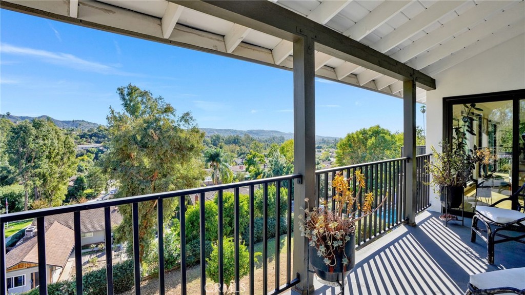 1574 East Dexter Street Covina, CA 91724 - Photo 23 of 56 a view of a balcony with chairs