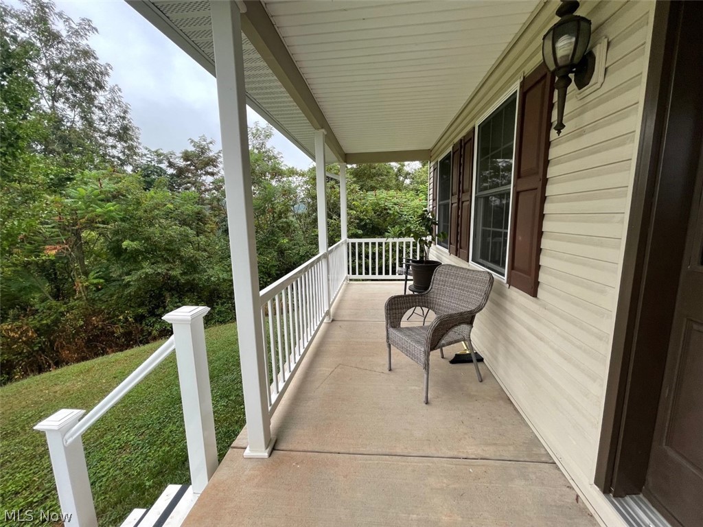 3209 Carpenter Run Road Waverly, WV 26184 - Photo 26 of 29 Covered Front Porch