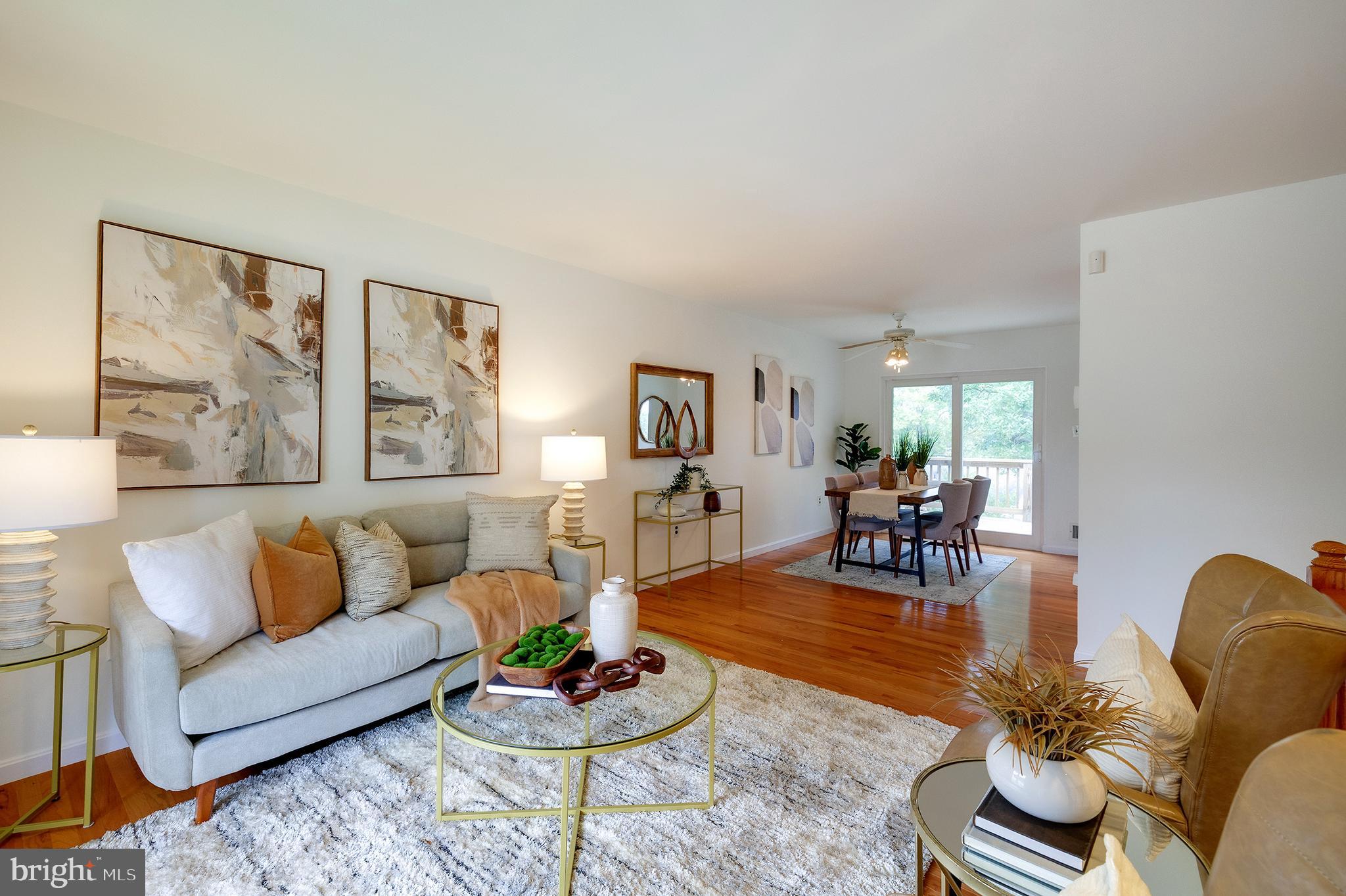 9212 Morley Road Lanham, MD 20706 - Photo 10 of 64 a living room with furniture and wooden floor
