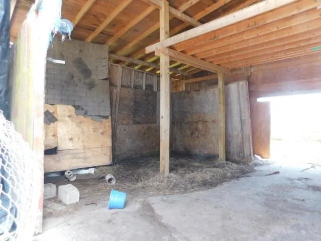 a view of a walk in closet