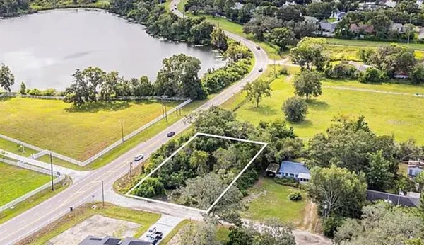 a view of a swimming pool and lake view