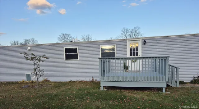 a view of a house with a balcony