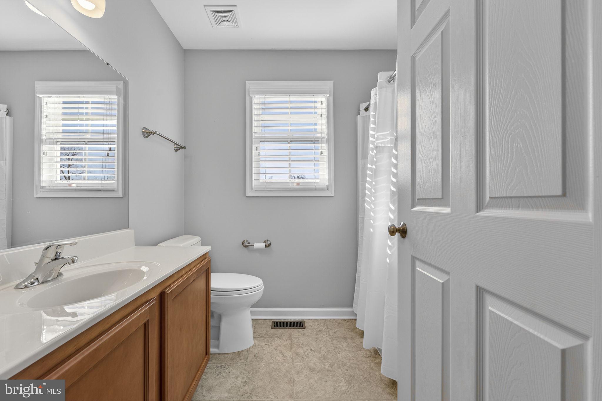 19707 Old Orange Road Culpeper, VA 22701 - Photo 18 of 40 a bathroom with a sink toilet and window