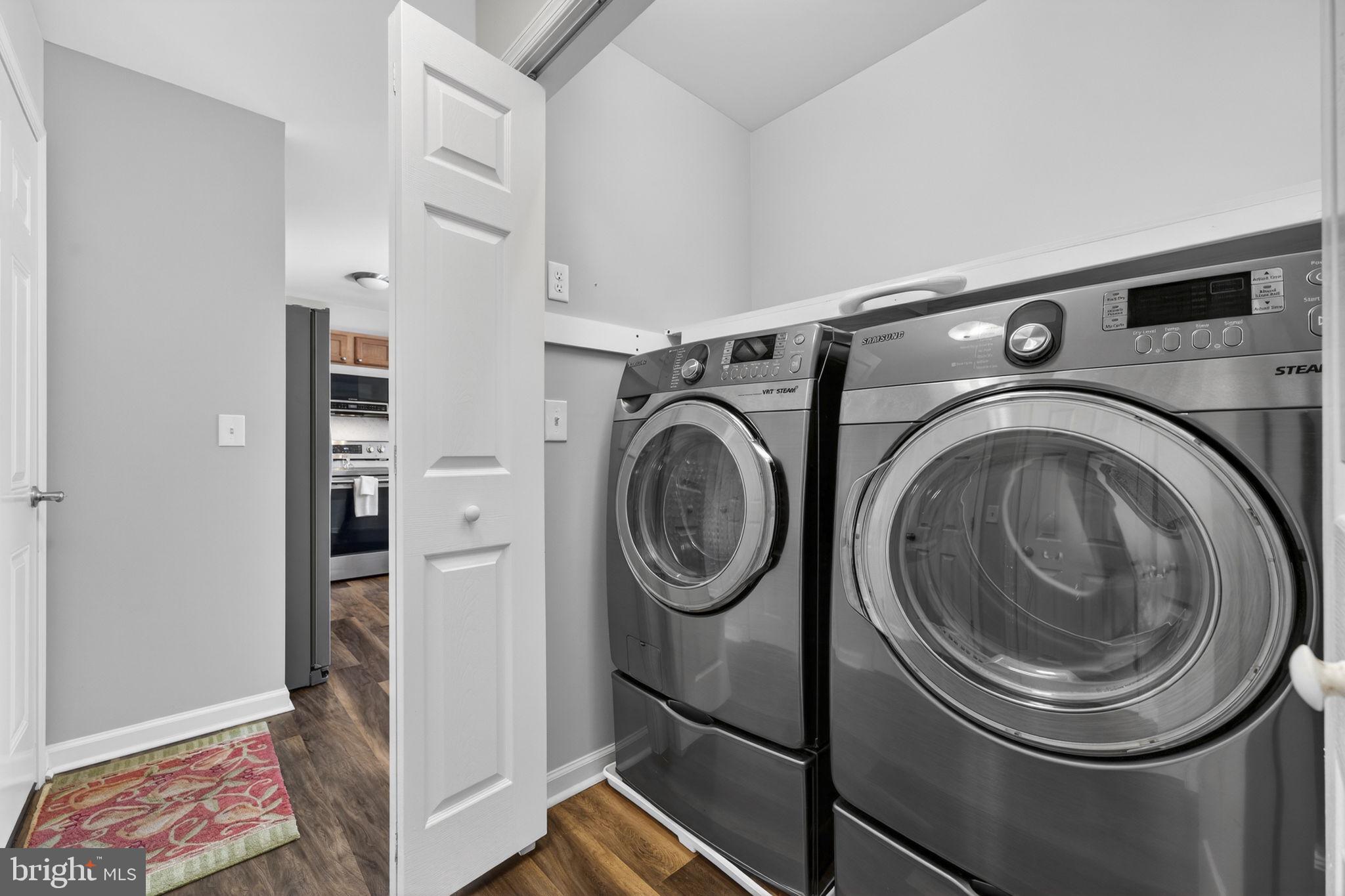 19707 Old Orange Road Culpeper, VA 22701 - Photo 27 of 40 a utility room with dryer and washer