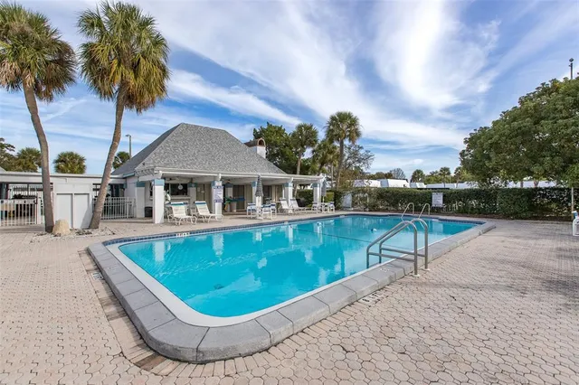 a view of outdoor space yard swimming pool and patio