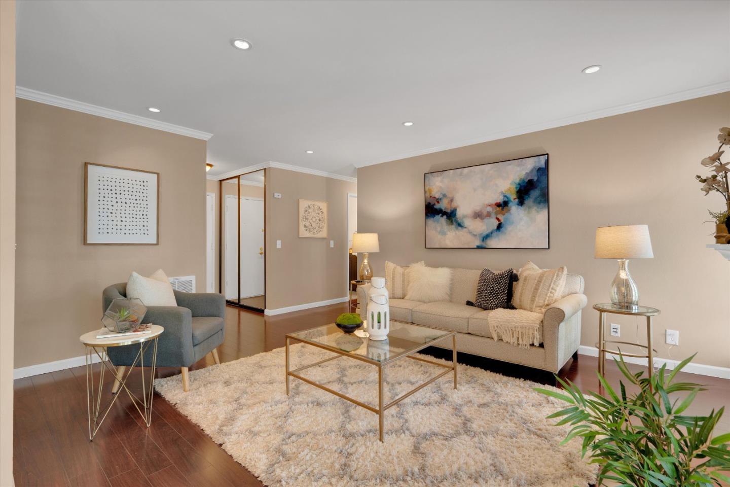 1025 Shell Boulevard, Unit 9 Foster City, CA 94404 - Photo 8 of 31 a living room with furniture and a table