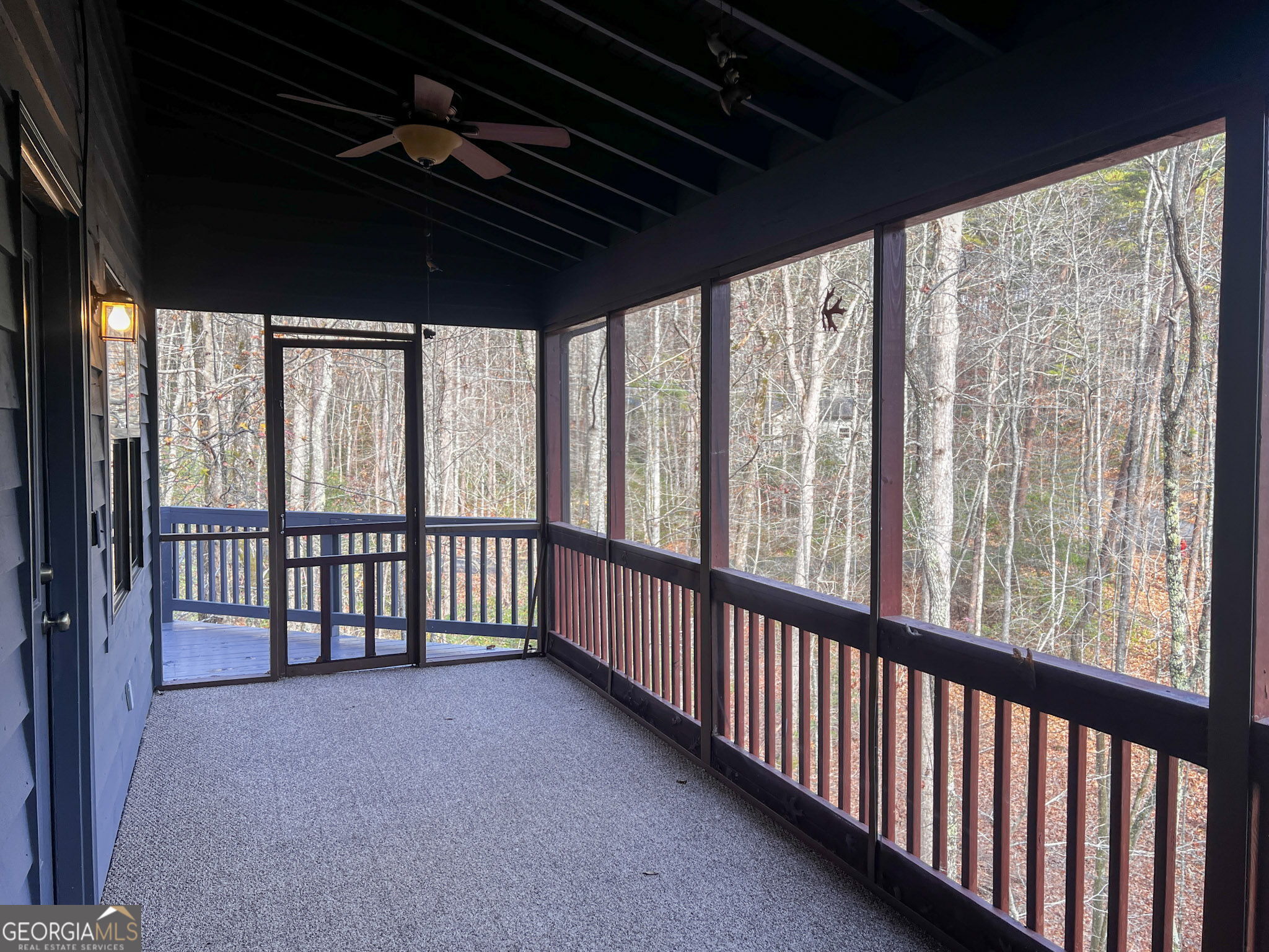 521 Northwind Sautee Nacoochee, GA 30571 - Photo 48 of 66 a view of a porch